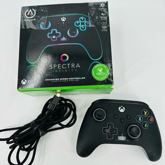 PowerA Spectra Infinity Enhanced Wired Controller for Xbox Series X|S- Black - Picture 1 of 10